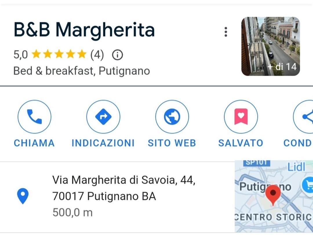 B&B Margherita Putignano Exterior photo